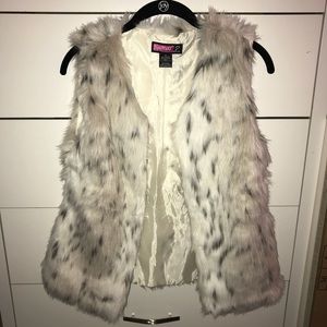 Say What? Faux Fur Vest